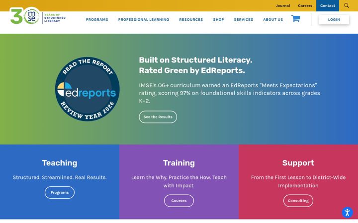 Screenshot of imse.com