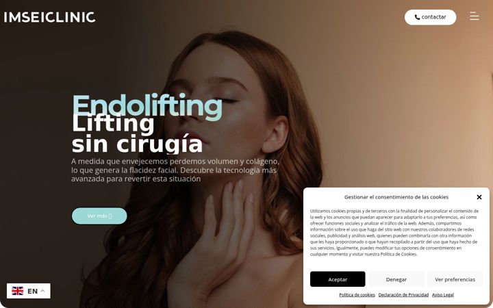 Skjermbilde av imseiclinic.com