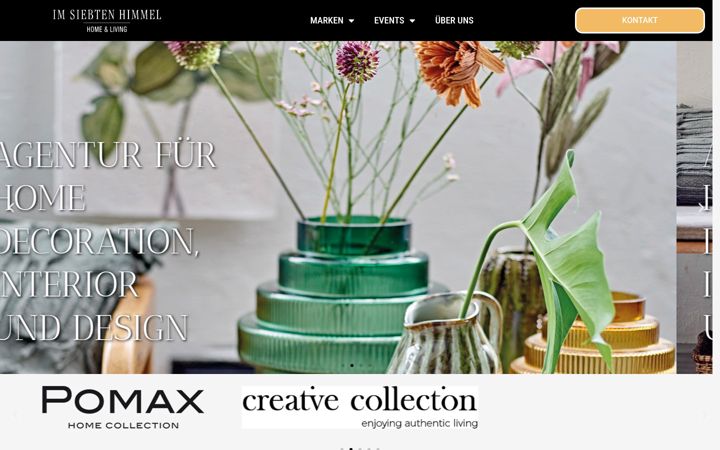 Screenshot of imsiebtenhimmel-living.com