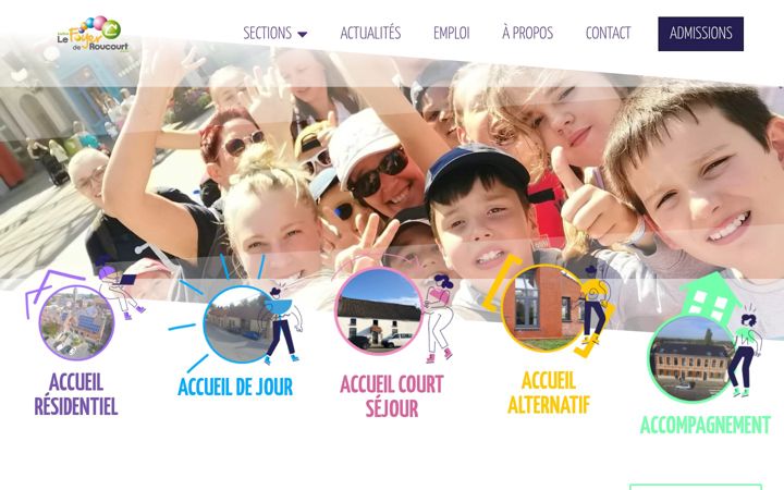 Screenshot of imsp-roucourt.eu