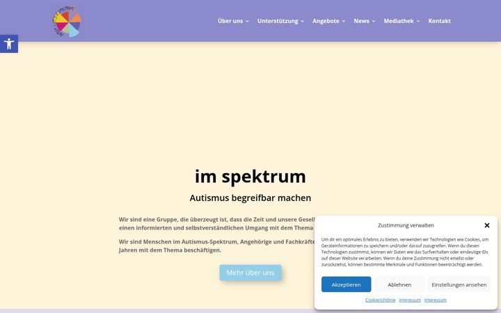 Screenshot of imspektrum.at