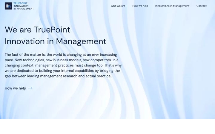 Screenshot of imtruepoint.com