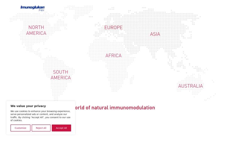 Screenshot of imunoglukan.com