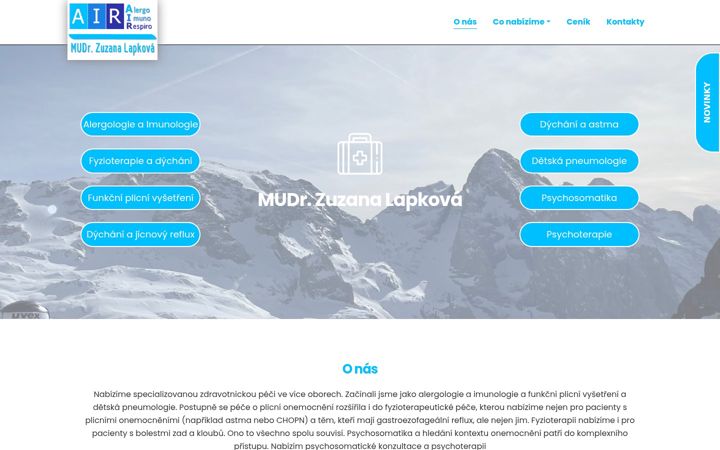 Screenshot of imunologie-alergologie.cz