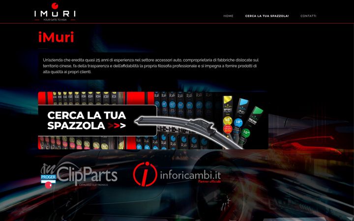 Screenshot of imuri.it