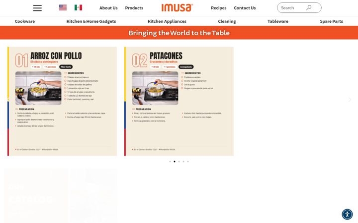 Screenshot of imusausa.com