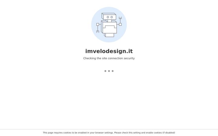 Screenshot of imvelodesign.it