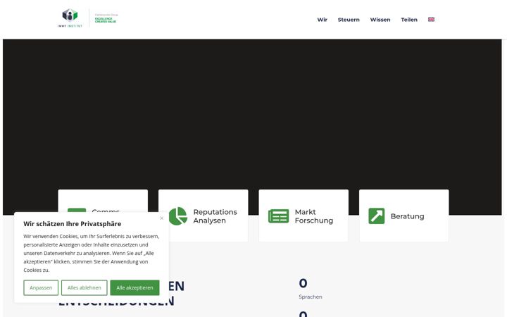 Screenshot of imwf.de