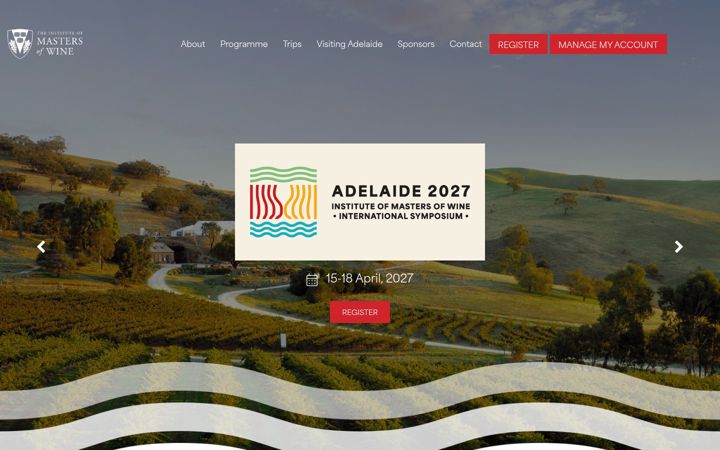 Screenshot of imwsymposium.com
