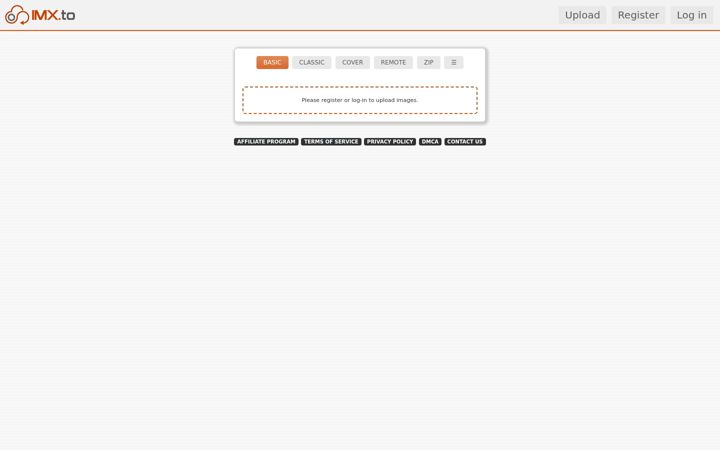 Screenshot von imx.to
