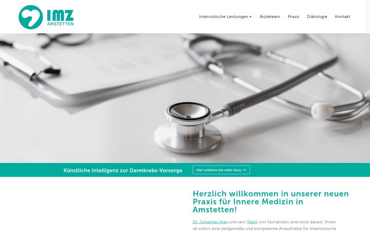Screenshot of imz-amstetten.at