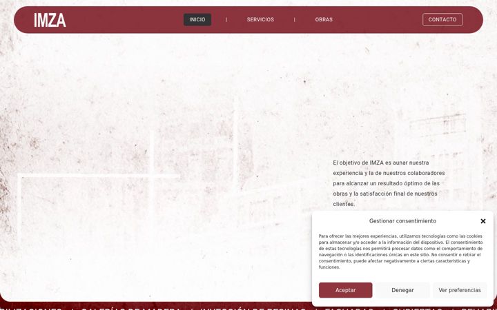 Screenshot of imzagalicia.com