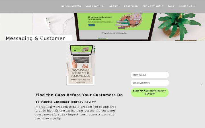 Screenshot of in-between-the-lines.com