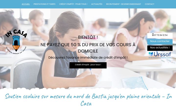Screenshot of in-casa.fr