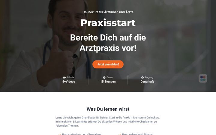 Screenshot of in-die-praxis.de