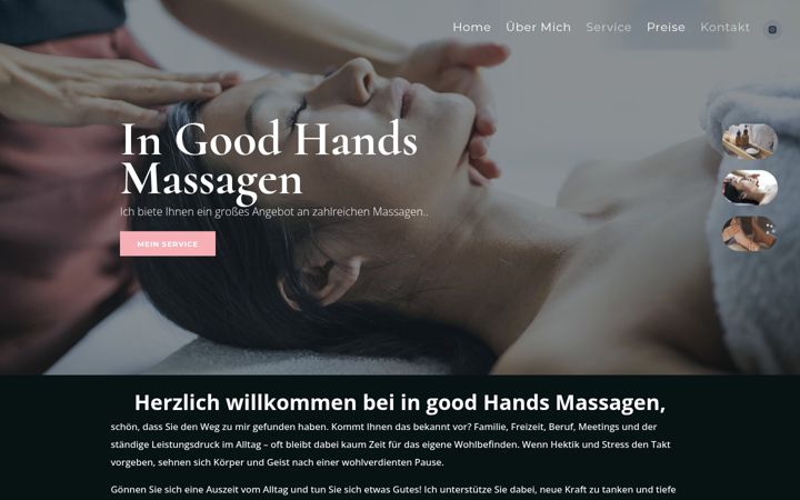 Screenshot of in-goodhands.de