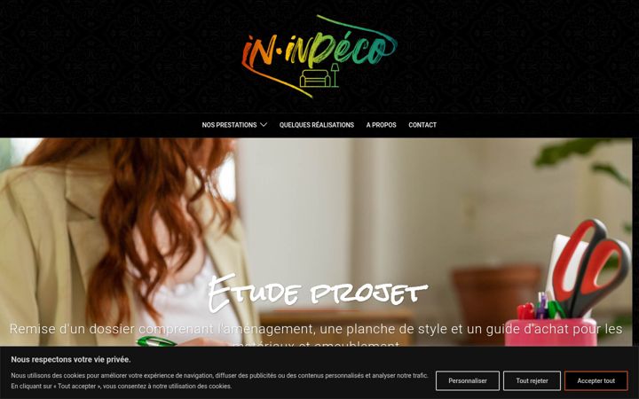 Screenshot of in-indeco.fr