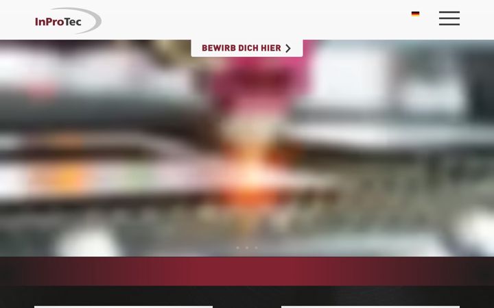 Screenshot of in-pro-tec.de