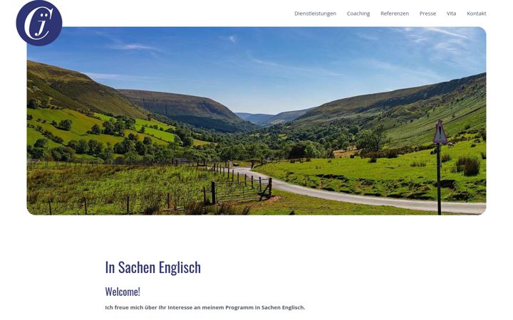 Screenshot of in-sachen-englisch.de