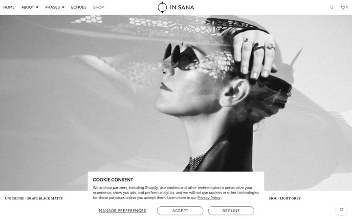 Screenshot of in-sana.com