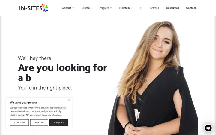 Ekrānuzņēmums no in-sites.com