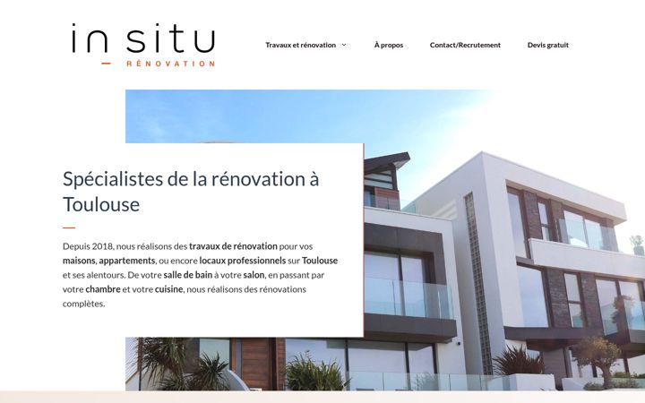 Screenshot of in-situ-renovation.fr