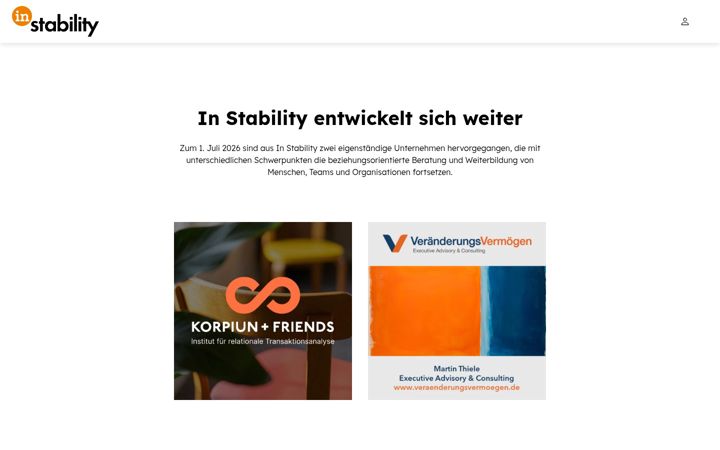 Screenshot of in-stability.de