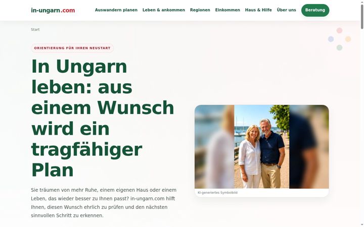 Screenshot of in-ungarn.com