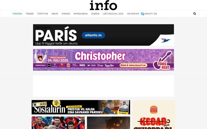 Screenshot of in.fo