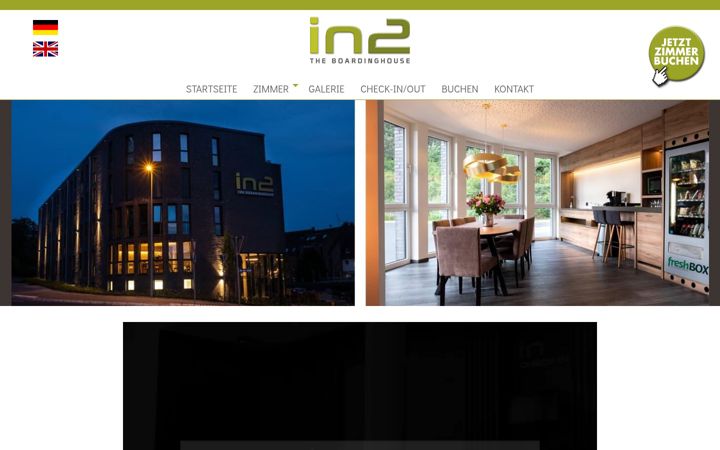 Screenshot of in2.travel