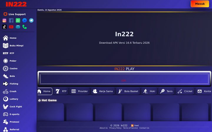 Screenshot of in222.org