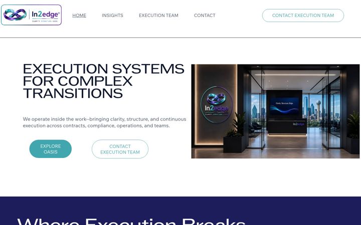 Screenshot of in2edge.com