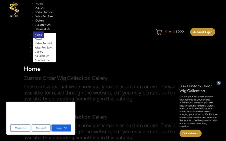 Screenshot of in2gr8ion.com