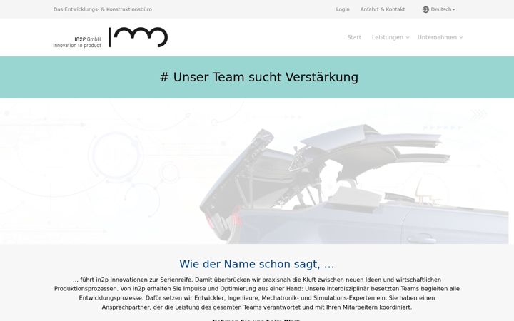 Screenshot of in2p.com