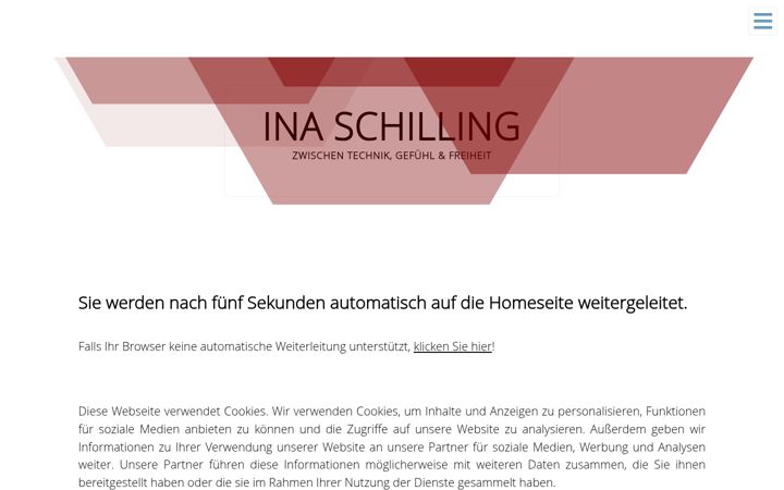 Screenshot of ina-schilling.de