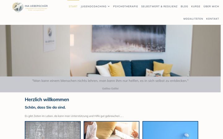 Screenshot of ina-ueberschaer.de