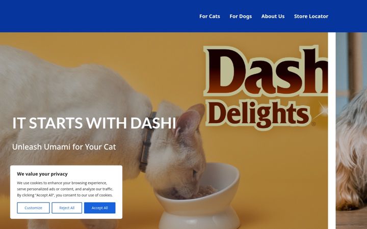 Screenshot of inabafoods.com