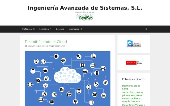 Screenshot of inadsys.com