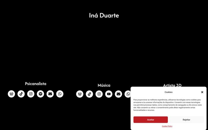 Screenshot of inaduarte.com