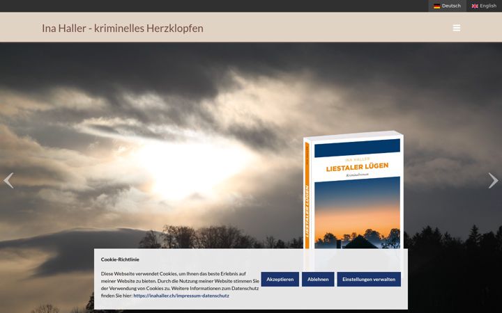 Screenshot of inahaller.ch