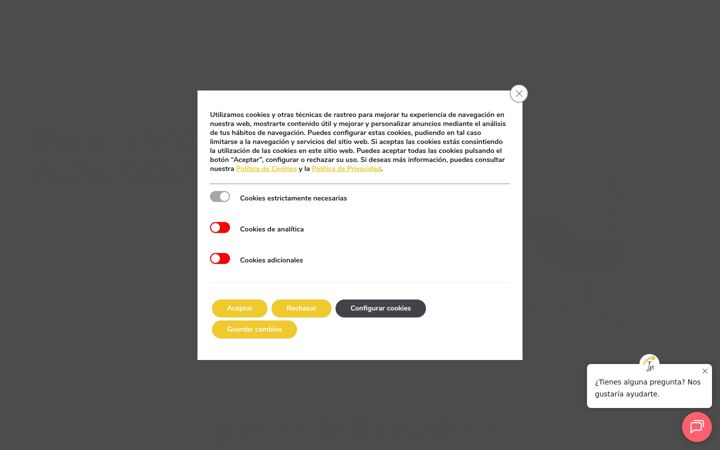 Screenshot of inaliaservices.com