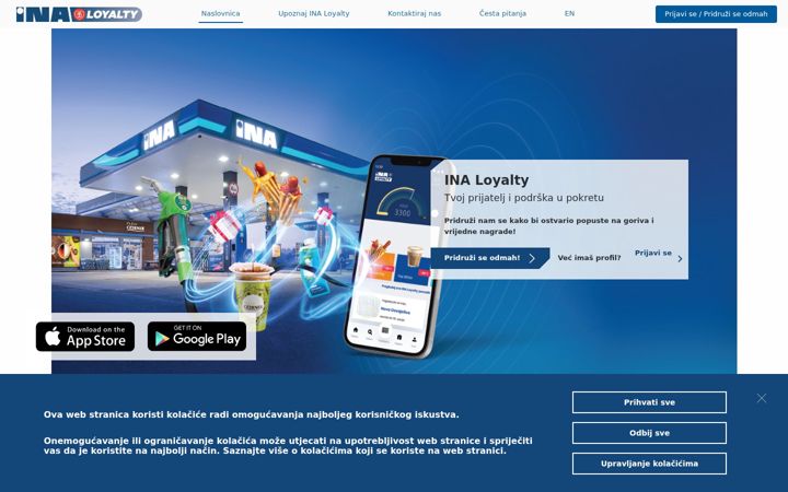 Screenshot of inaloyalty.hr