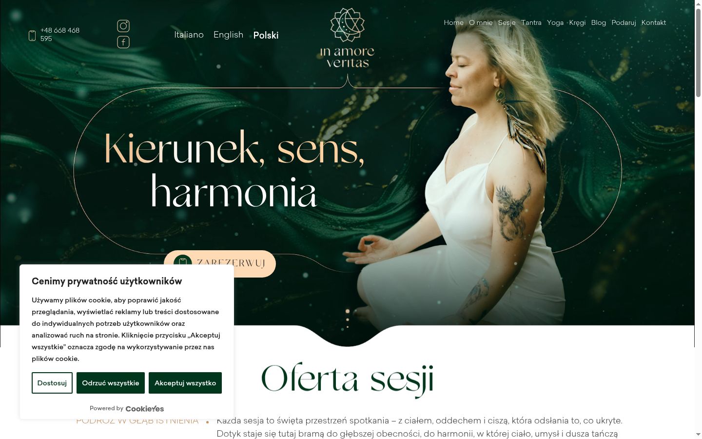 Sutikimo reklamjuostės, rodytos prieš bet kokią sąveiką, ekrano kopija