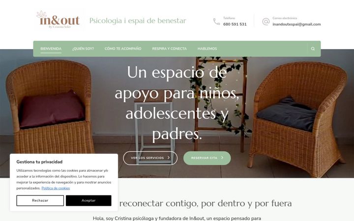 Screenshot of inandoutbenestar.com