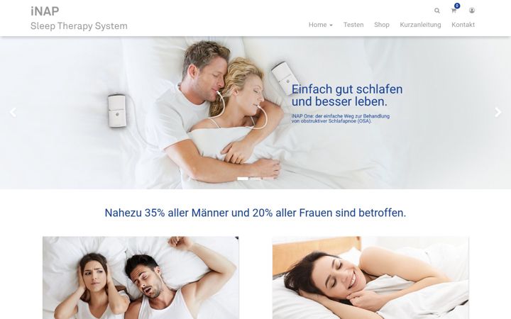 Screenshot of inap.de