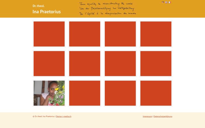 Screenshot of inapraetorius.ch