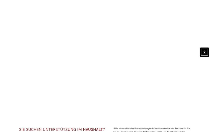 Screenshot of inas-krankenfahrten.de