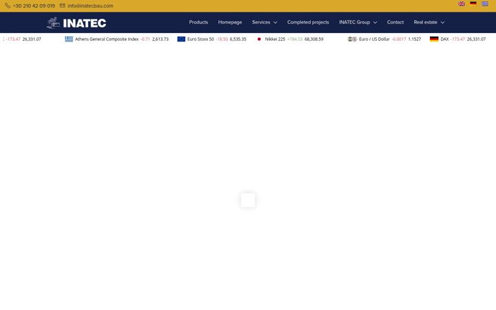 Screenshot of inatecbau.com