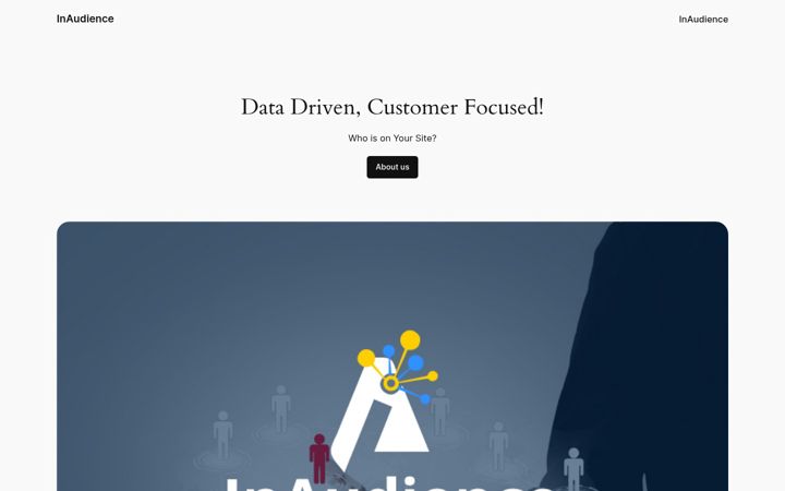 Screenshot of inaudience.com