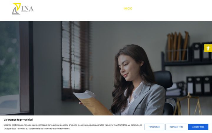 Screenshot of inauditores.es